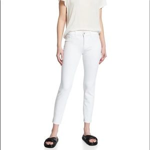 Florence Instasculpt Ankle Skinny Jeans in milk